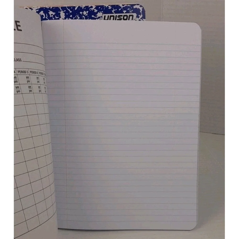 (4 Pack) Composition Notebook 80 Sheets 9-3/4